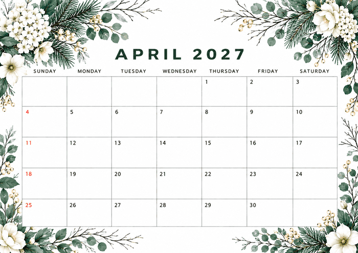 Floral_April_2027_Calendar