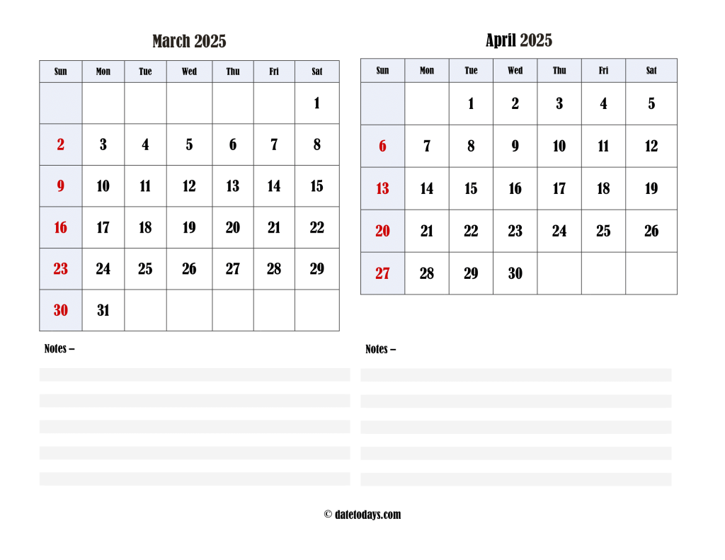 MARCH APRIL MAY 2025 CALENDAR PRINTABLE PDF visual data 8